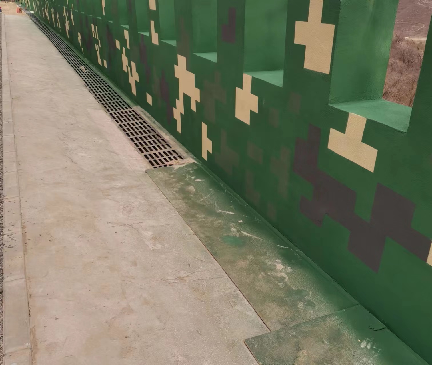 萍乡围墙迷彩喷涂,数迷彩漆